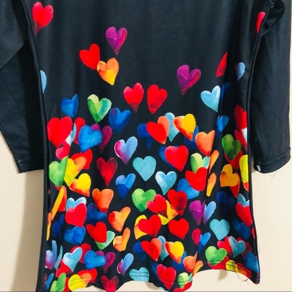 NWT Sunshine Swing Heart Dress - Picture 2 of 5